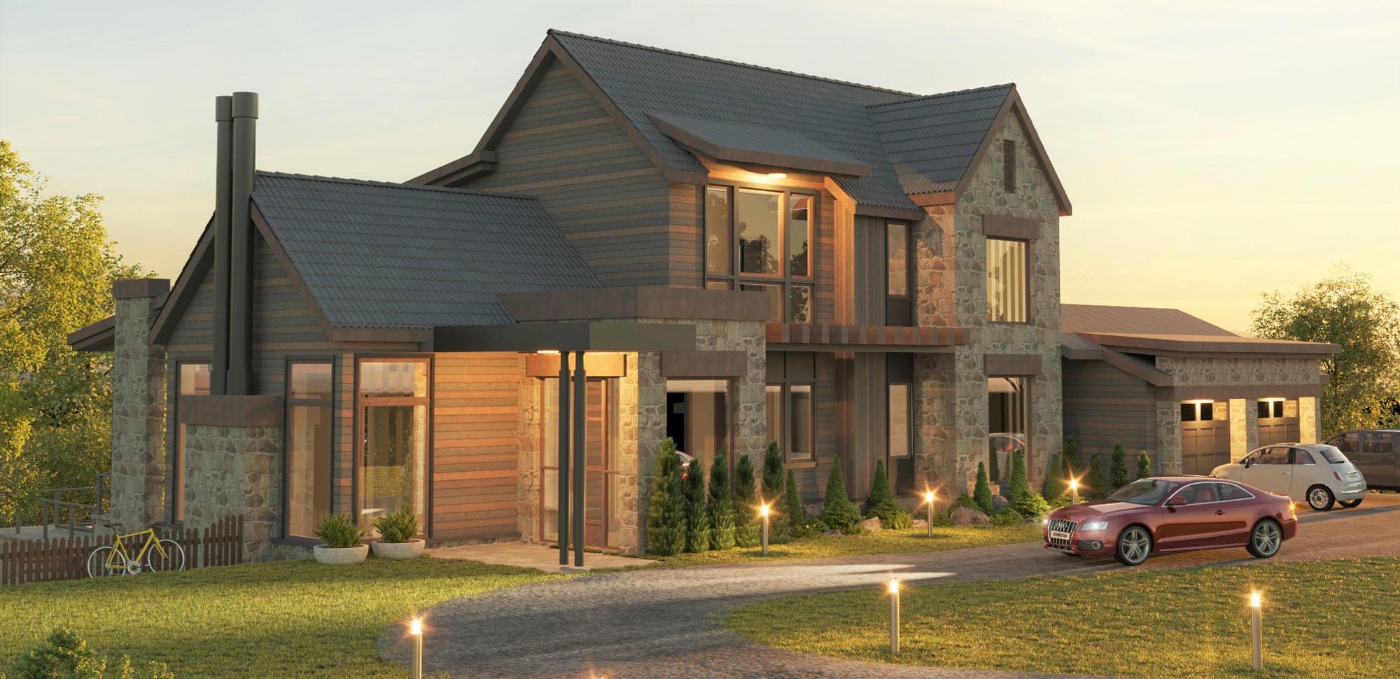 Design Elite architectural innovation in Upstate South Carolina our work Lake residential hero image - Lake Residential
